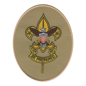 Jumbo First Class Rank 6" Tall Oval Embroidered Patch