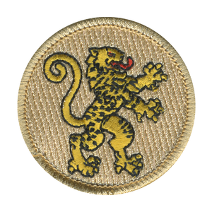 Regal Cheetah Patrol Patch - embroidered 2 in round