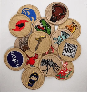 Mystery Patrol Patch Grab Bag - 40 Pieces - Assorted
