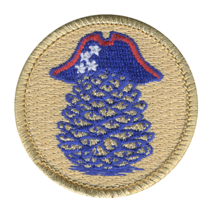 Pine Cone Patriots Patrol Patch - embroidered 2 in round by ClassB