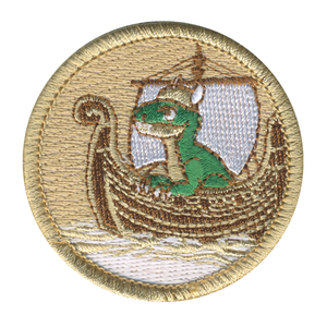 Viking Raptors Patrol Patch - embroidered 2 in round by ClassB
