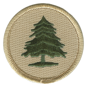 Pine Tree Scout Patrol Patch - embroidered 2 inch round Pine Tree Scout Patrol Patch - embroidered 2 inch round
