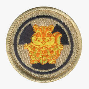 Nuclear Cheesy Chipmunks Patrol Patch - embroidered 2 in round by ClassB