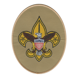 Jumbo Tenderfoot Rank 6" Tall Oval Embroidered Patch by ClassB