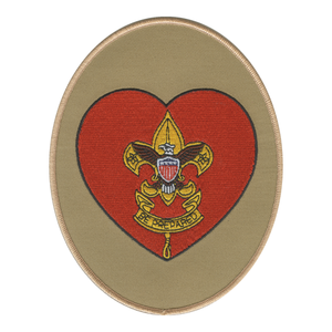 Jumbo Life Rank 6" Tall Oval Embroidered Patch by ClassB