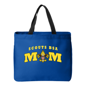 Scout Troop Mom Tote Bag Front- No personalization
