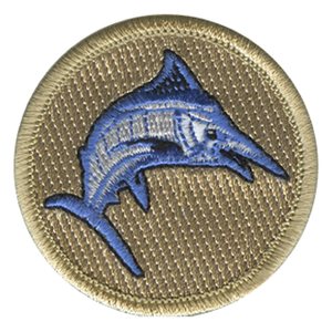 Swordfish Scout Patrol Patch - embroidered 2 inch round Swordfish Scout Patrol Patch - embroidered 2 inch round