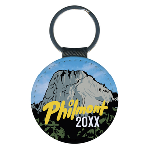 Philmont Keychain - Tooth of Time Illustration