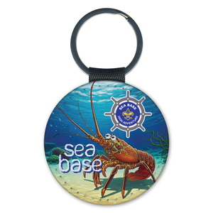 Sea Base Keychain - Googly-eyed Lobster