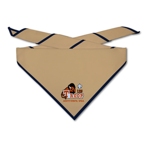 Scout Troop Neckerchief - Buffalo on light neckerchief Scout Troop Neckerchief - Buffalo on light neckerchief