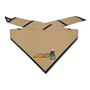 Scout Troop Neckerchief - Eagles Perch on light neckerchief Scout Troop Neckerchief - Eagles Perch on light neckerchief