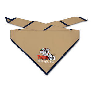 Scout Troop Neckerchief - Fin and Grins Troop Shark on Light Neckerchief Scout Troop Neckerchief - Fin and Grins Troop Shark on Light Neckerchief