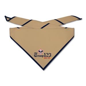 Scout Troop Neckerchief - Modern Heritage Troop on Light Neckerchief Scout Troop Neckerchief - Modern Heritage Troop on Light Neckerchief