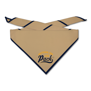 Cub Scout Pack Neckerchief with Cub Scout Athletic Pack Design on light neckerchief Cub Scout Pack Neckerchief with Cub Scout Athletic Pack Design on light neckerchief