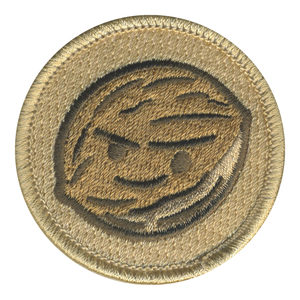 Winking Coconut Patrol Patch - embroidered 2 in round