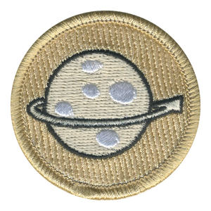 Moon with Arrow Patrol Patch - embroidered 2 in round