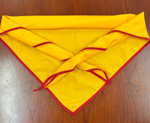 Gold with Red piped edge - Troop Size