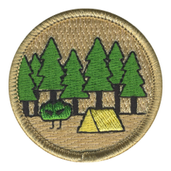 Bush and Tree Patrol Patch  - embroidered 2 in round