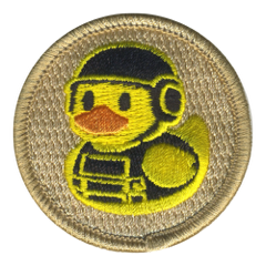 Swat Duck Patrol Patch - embroidered 2 in round