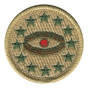 Gaga Ball Pit Patrol Patch - embroidered 2 in round