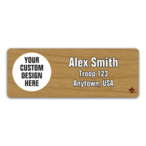 Create Your Own Design Name Tag - Cherry