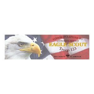 Eagle Scout Banner with BSA Trademark Eagle Scout Banner with BSA Trademark