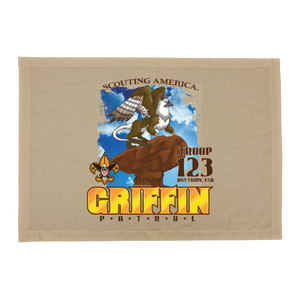 Scouting America Troop Patrol Flag with Griffin Patrol Design