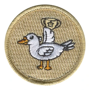 Victorious Duck Patrol Patch - embroidered 2 in round