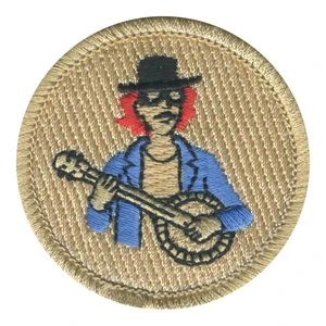 Banjo Bandits Patrol Patch - embroidered 2 in round