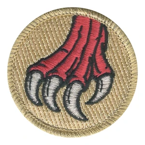Creepy Claw Patrol Patch - embroidered 2 in round