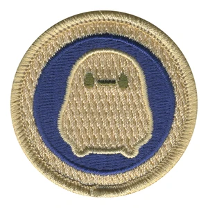 Blob Patrol Patch - embroidered 2 in round