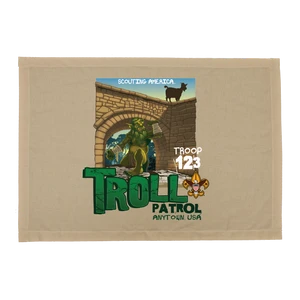 Troop Troll Patrol Flag with Scouting America Emblem