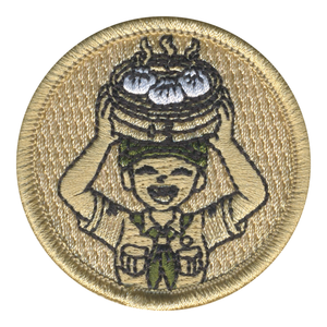 Little Dumpling Patrol Patch - embroidered 2 in round