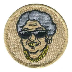 Cool Grandma Patrol Patch - embroidered 2 in round