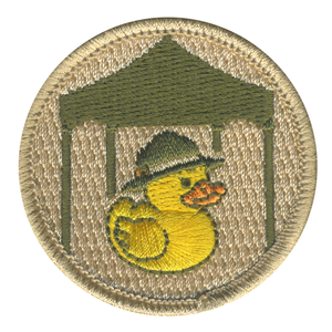 Scoutmaster Duck Patrol Patch - embroidered 2 in round