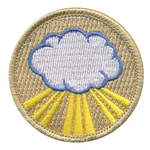 Cloud Nine Patrol Patch - embroidered 2 in round