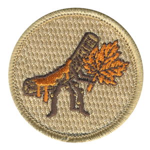 Stick Bug Patrol Patch - embroidered 2 in round