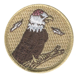 BALD Eagle Patrol Patch - embroidered 2 in round