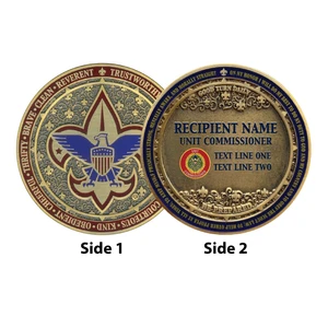 Scouting America Unit Commissioner Coin