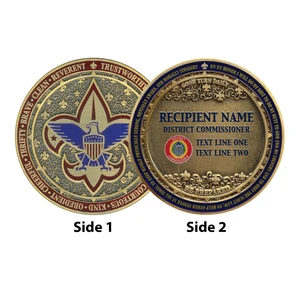 Scouting America District Commissioner Coin