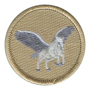 Pegasus Scout Patrol Patch - embroidered 2 inch round Pegasus Scout Patrol Patch - embroidered 2 inch round