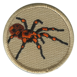 Tarantula Scout Patrol Patch - embroidered 2 inch round Tarantula Scout Patrol Patch - embroidered 2 inch round