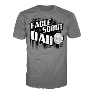 BSA Eagle Scouts Graphic Tee with Eagle Scout Dad Design