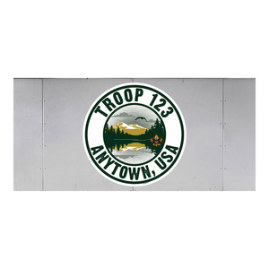 Custom Scout Troop Trailer Graphic Lake View Circle SP6483