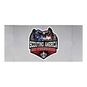 Custom Scout Troop Trailer Graphic Be Prepared SP6486