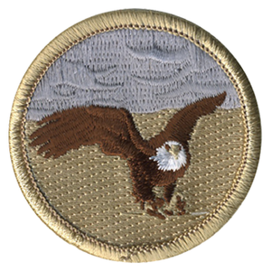 Thundering Eagle Scout Patrol Patch - embroidered 2 inch round