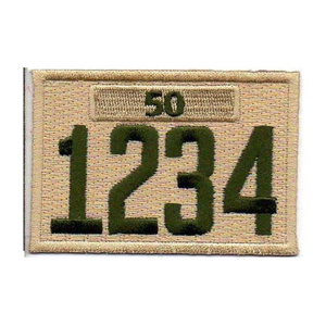 Scouts BSA Troop Unit Numeral Patch with Veterans Bar Patch Scouts BSA Troop Unit Numeral Patch with Veterans Bar Patch