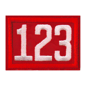 Cub Scout Pack Unit Numeral Patch Cub Scout Pack Unit Numeral Patch
