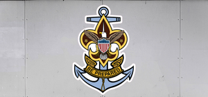 BSA Sea Scout Trailer Graphic with BSA Sea Scouts Logo 
