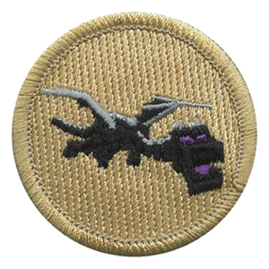 Endo Dragon Scout Patrol Patch - embroidered 2 inch round